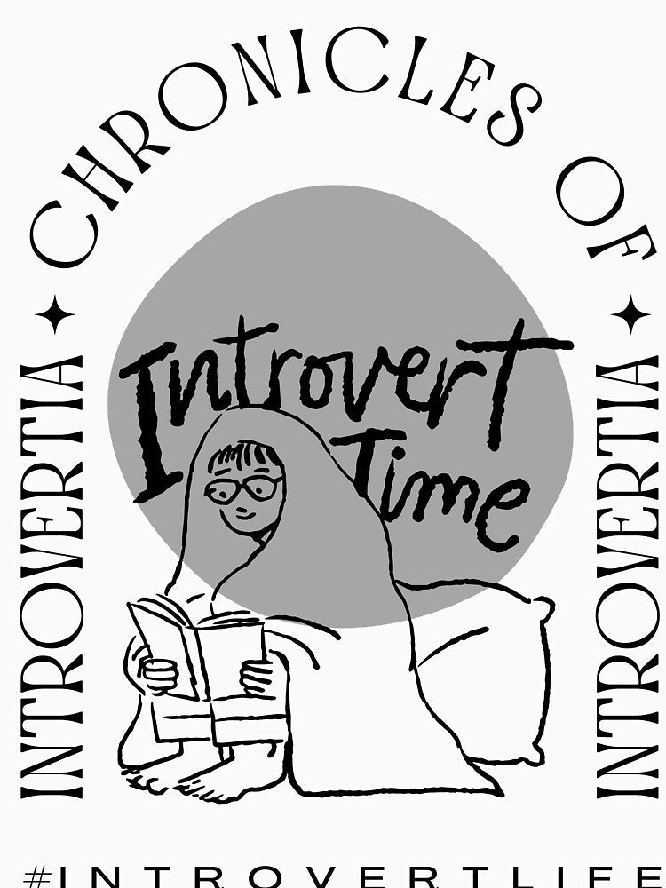 Chronicles of Introvertia black & white by TertlPeak by kaez Unisex , , , Long Sleeve Tee