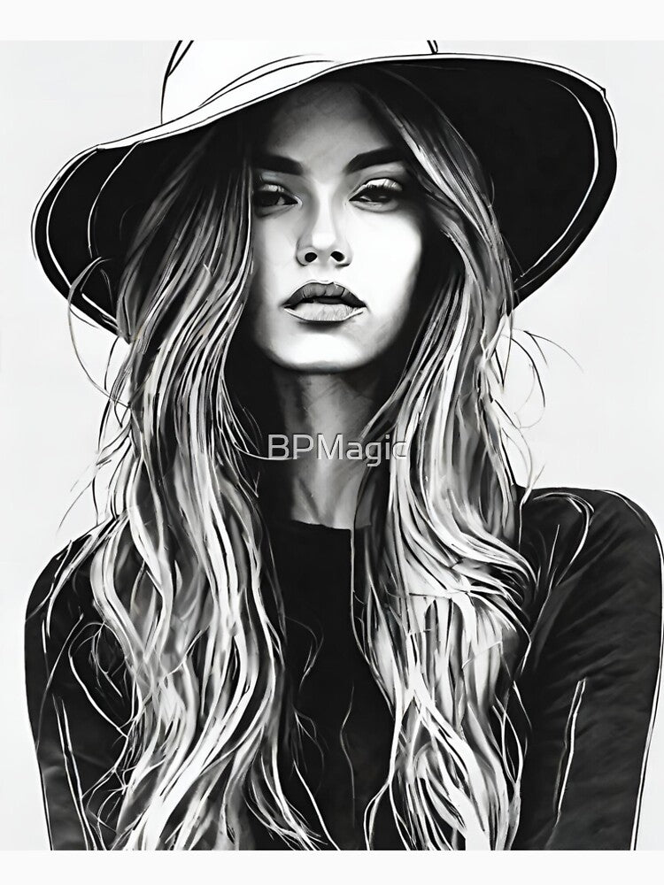 Billy, Lineart Wallart by BPMagic