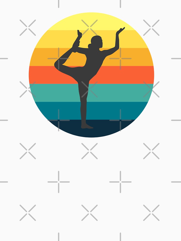 Namaste Meditation Vintage Yoga by CattlettArt