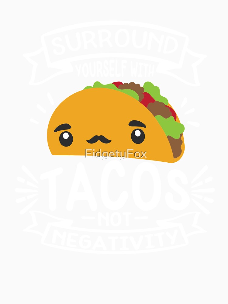 It’s Taco Tuesday Everyday! by FidgetyFox Unisex , , , Long Sleeve Tee