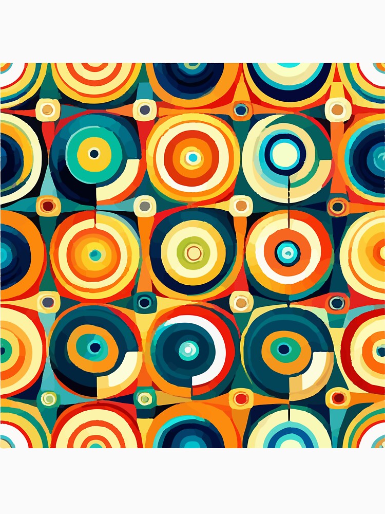 Abstract Lines and Circles by Vicky Brago-Mitchell®