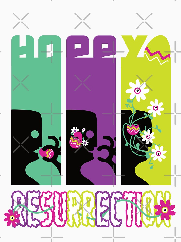 Hoppy Resurrection - Easter Design by Vespra-Macabre