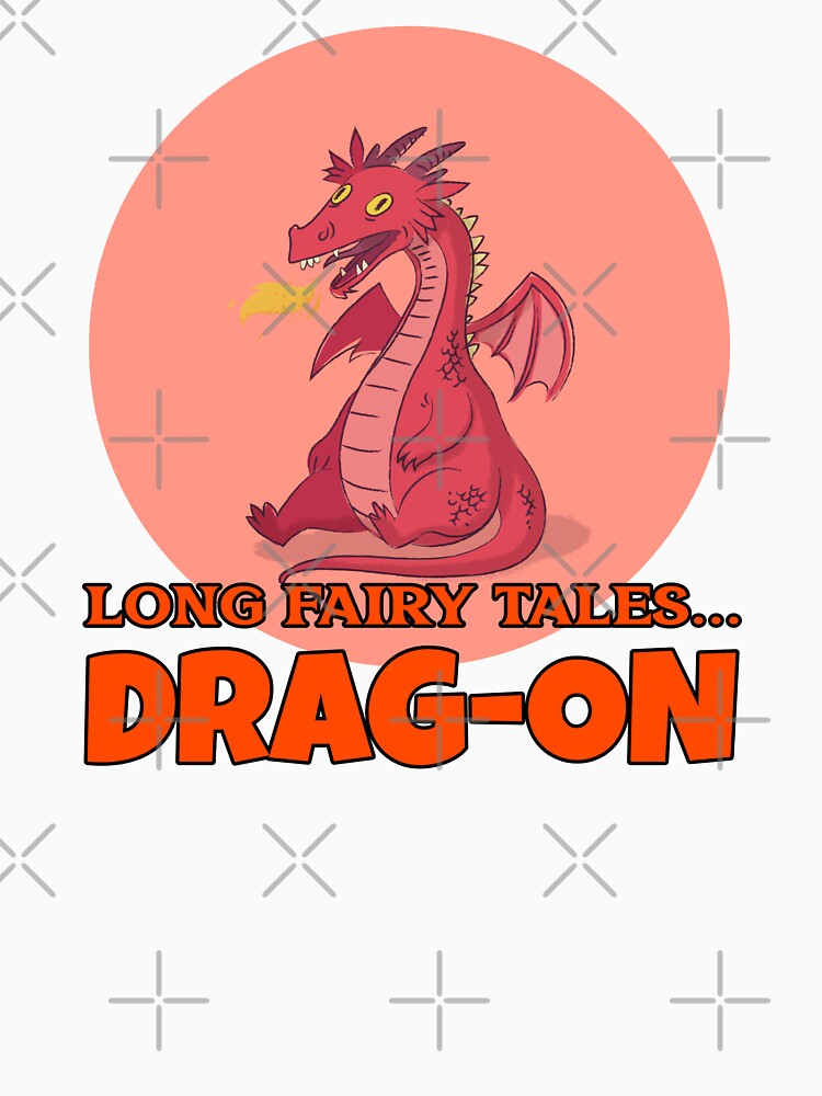 Long Fairy Tales Dragon by duke818 Unisex , , , Long Sleeve Tee