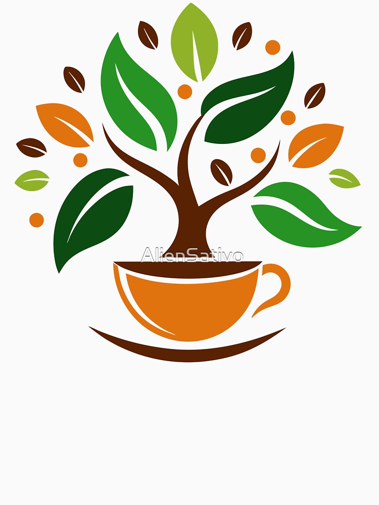 Do you have a cafe? 10 "My passion for coffee" by AlienSativo Unisex , , , Long Sleeve Tee