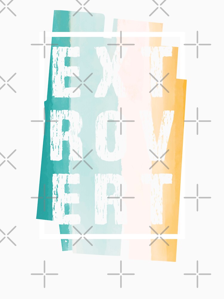 Extrovert by Quoterasi Unisex , , , Long Sleeve Tee
