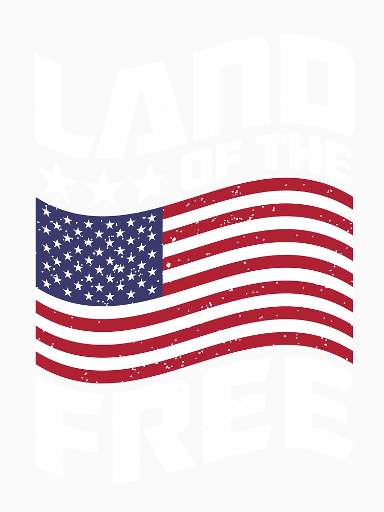 Land of the Free | USA for Men and Women by AllStarMerch Unisex , , , Long Sleeve Tee