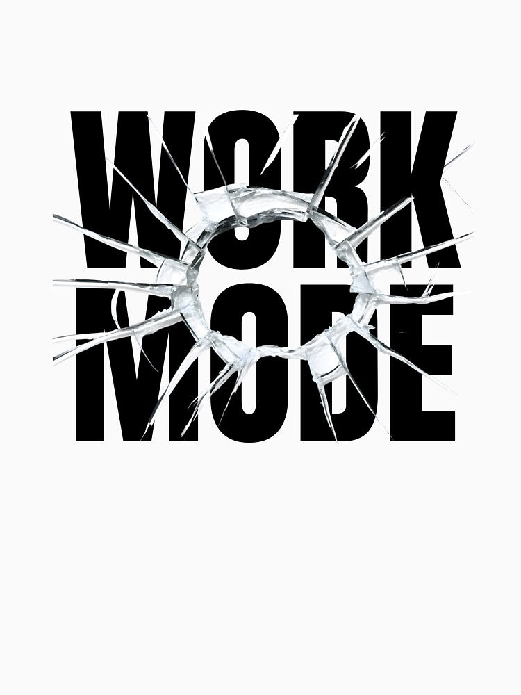 Work mode by CraftDigitPrint Unisex , , , Long Sleeve Tee