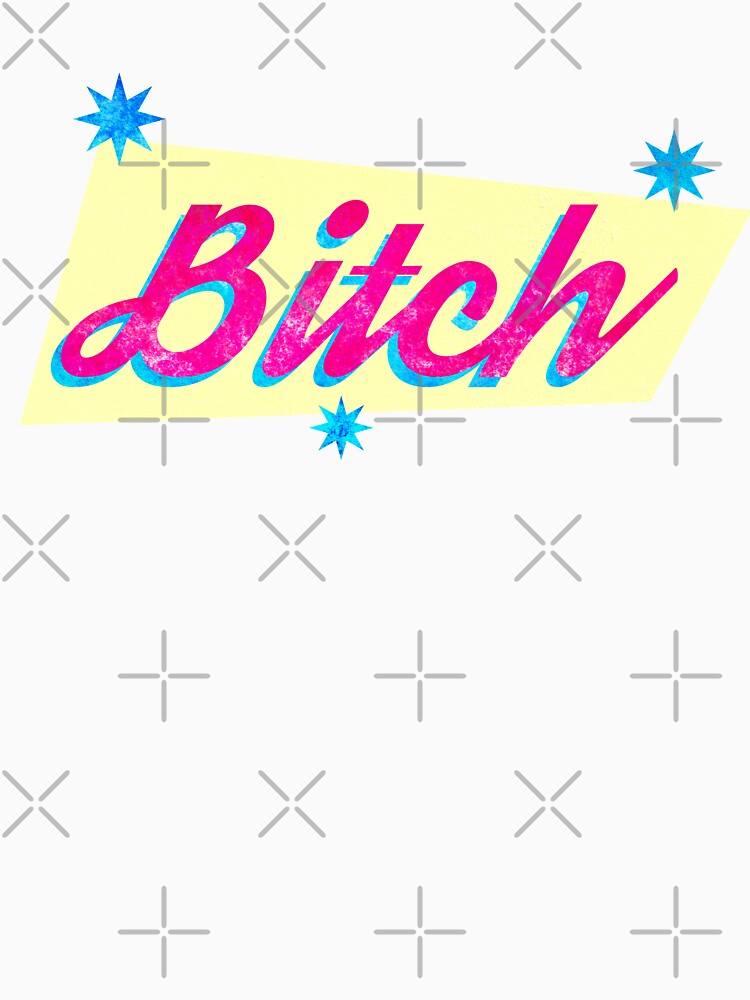 *retro bitch* by itswillharris Unisex , , , Long Sleeve Tee