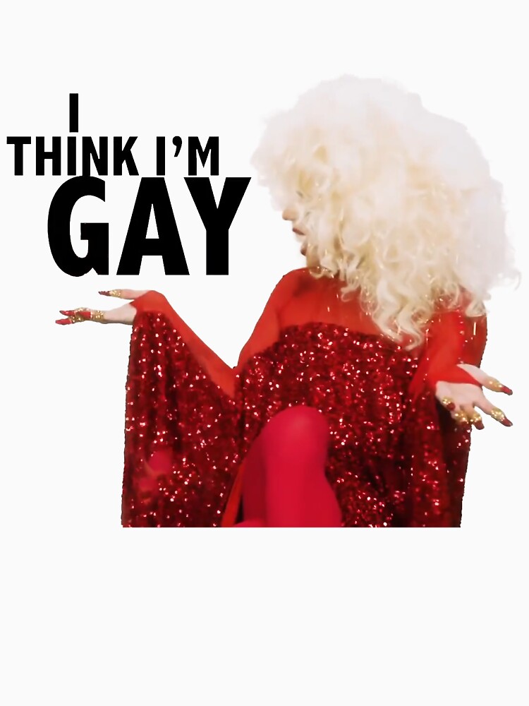 I think I'm gay - Katya - UNHhh by mylittlefacee Unisex , , , Long Sleeve Tee