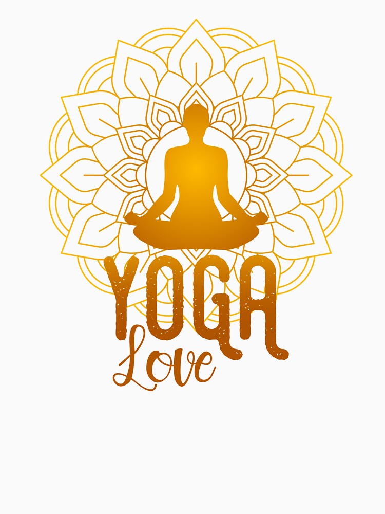 Yoga Love Meditation by Khushi Graphics