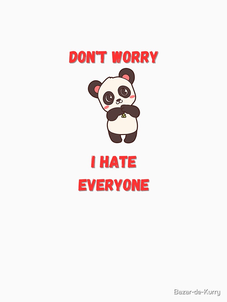 Do not worry by Bazar-de-Kurry Unisex , , , Long Sleeve Tee