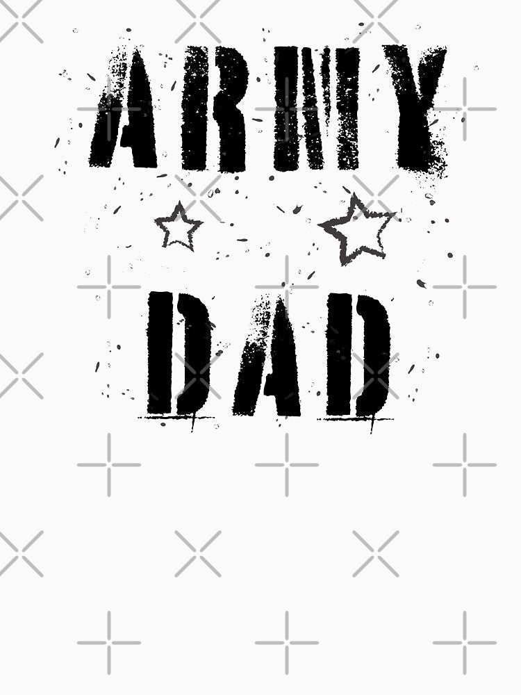 ARMY DAD in black by JohnnyKidd Unisex , , , Long Sleeve Tee