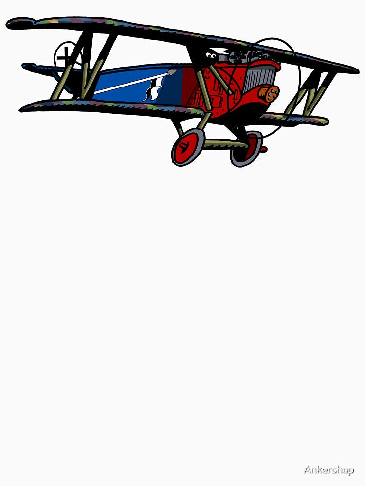 Fokker D.VII by Ankershop Unisex , , , Long Sleeve Tee