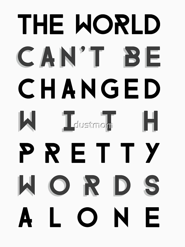 Pretty Words by dustmom Unisex , , , Long Sleeve Tee