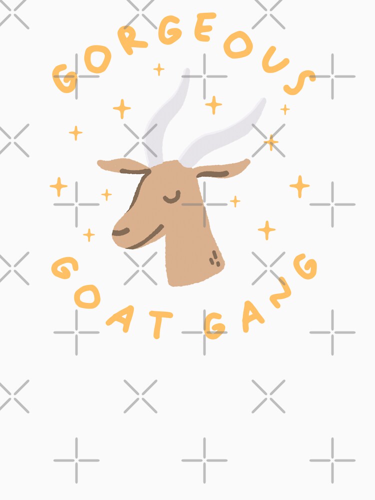 Gorgeous Goat Gang by krimons Unisex , , , Long Sleeve Tee