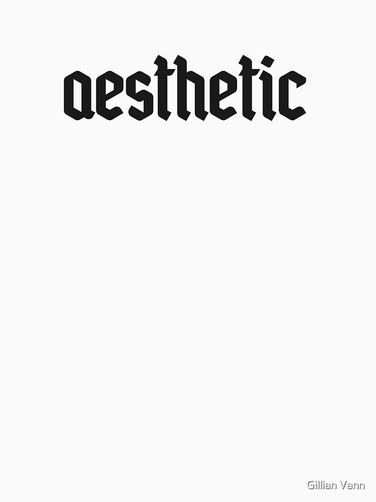 Aesthetic by Gillian Vann Unisex , , , Long Sleeve Tee