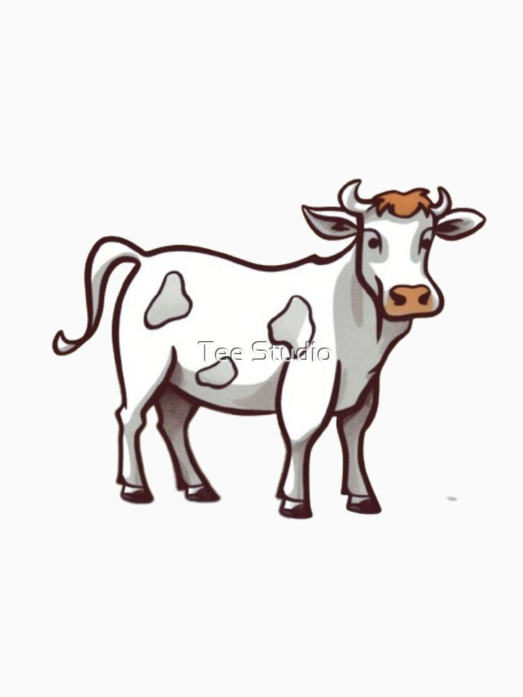 easily by cows by Tee Studio Unisex , , , Long Sleeve Tee