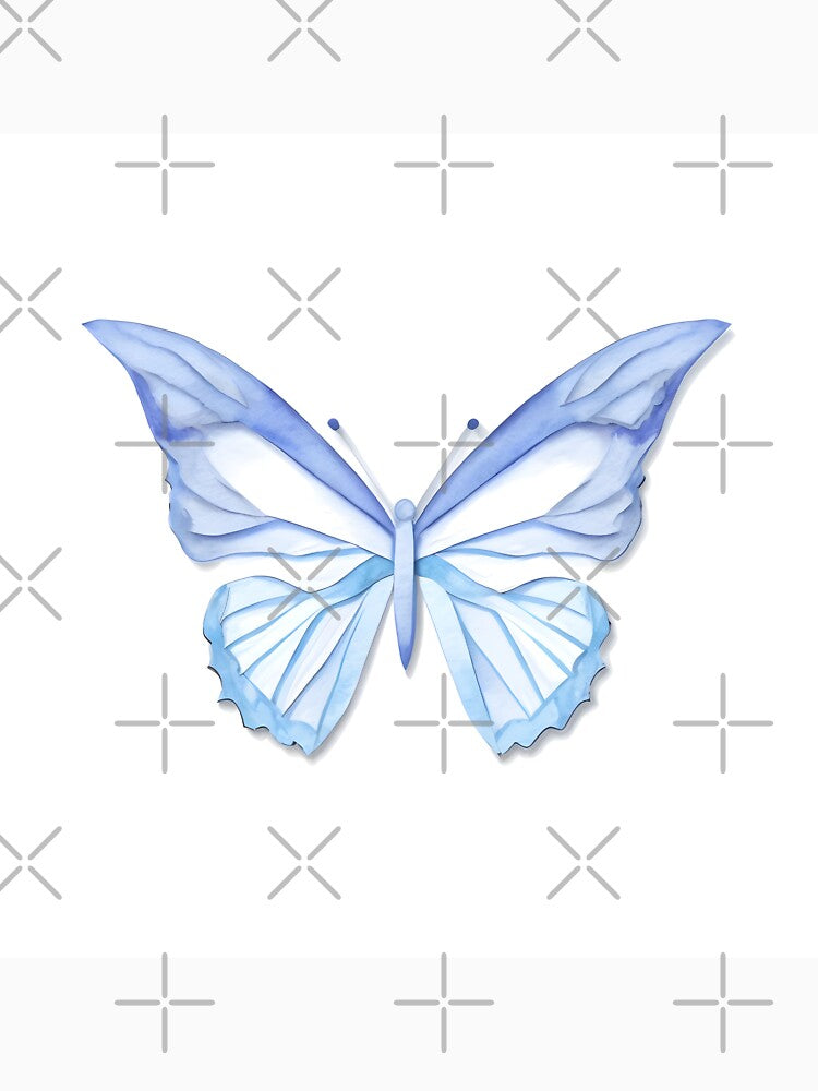 Mixed Media Butter fly by Anshu32 Unisex , , , Long Sleeve Tee