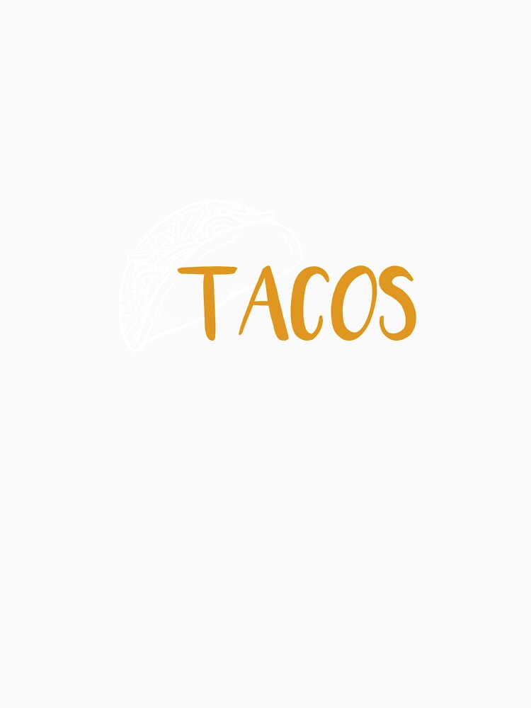 Tacos! A design to make you hungry! by Sydney Cicourel Unisex , , , Long Sleeve Tee