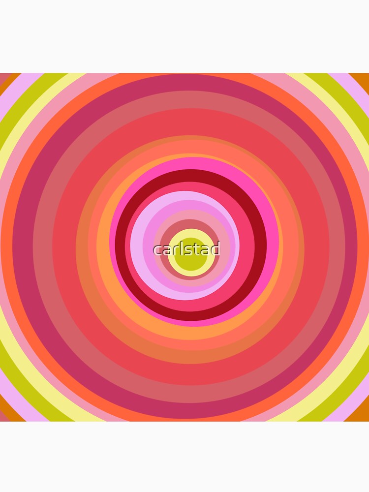 Into the Eye of Flowers - Circle Graphic by Eye on the Blueline