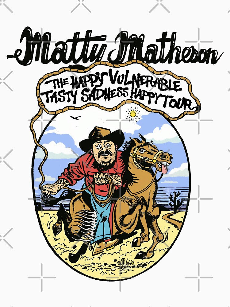 Matty Matheson Art Happytour Meme by BANGERDF Unisex , , , Long Sleeve Tee