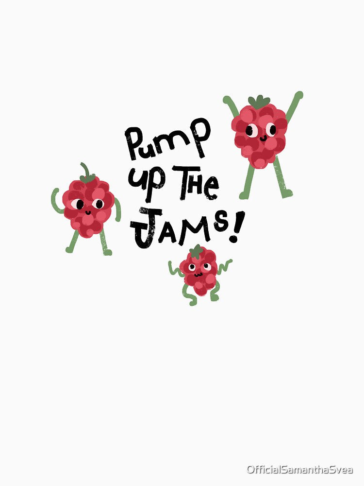 Pump Up The Jams! by OfficialSamanthaSvea Unisex , , , Long Sleeve Tee