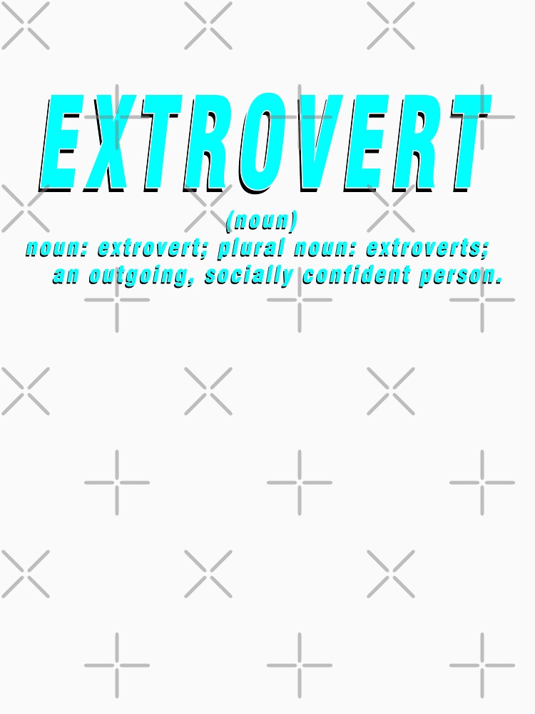 #Extrovert by Ste Lowery Unisex , , , Long Sleeve Tee
