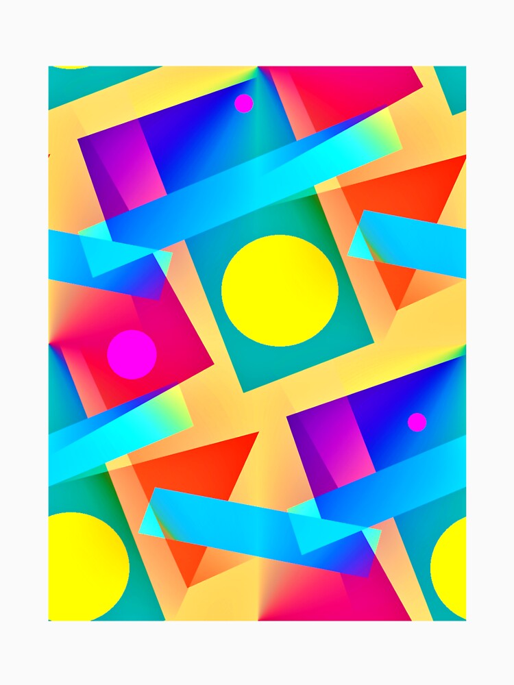 Abstract Confetti by Bondillero
