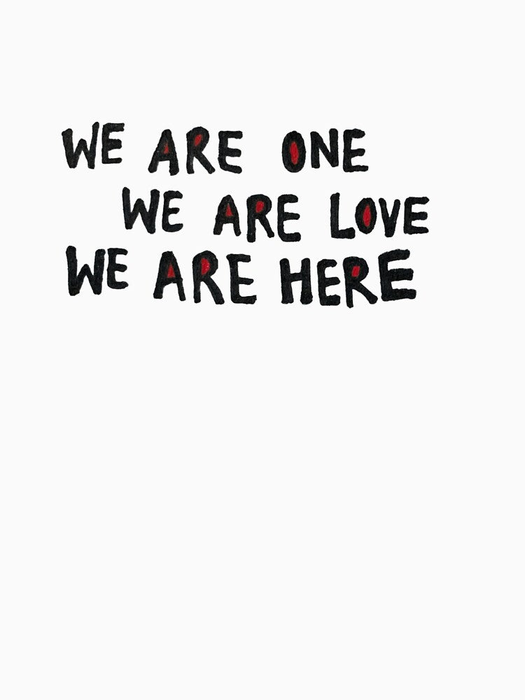 we are here by Mack Fensterstock