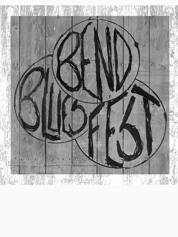 Bend Blues Fest Logo by BendBluesFest Unisex , , , Long Sleeve Tee