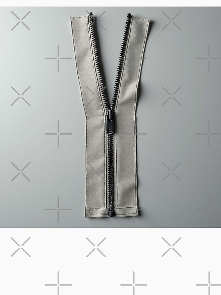 Zipper 10 by HebaRK Studio Unisex , , , Long Sleeve Tee