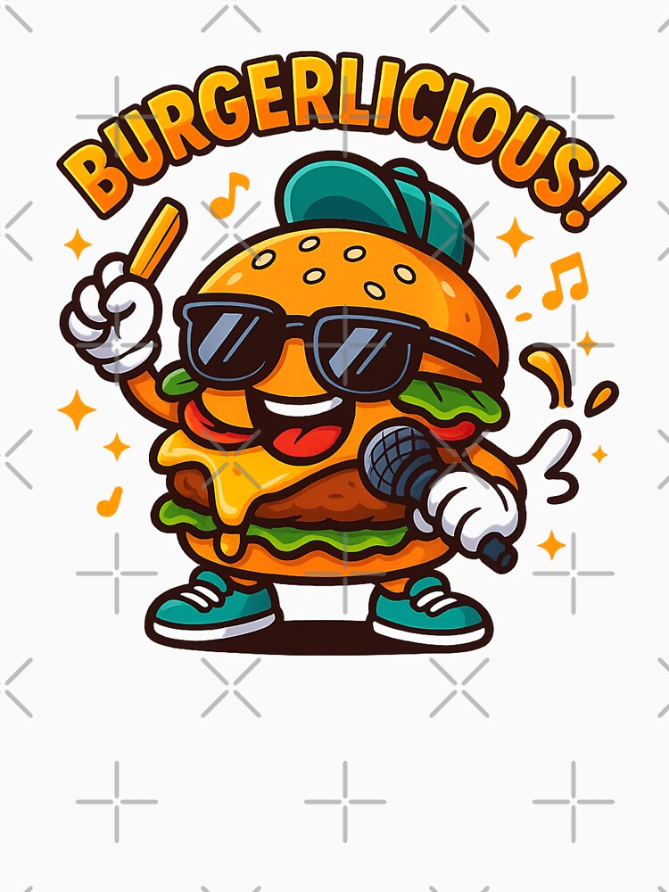 Burgerlicious – Deliciously Fun Burger Design for Food Lovers by BestDetailer Unisex , , , Long Sleeve Tee