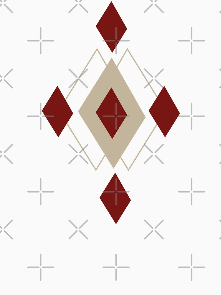 Mid Century Modern Diamond Pattern by semas