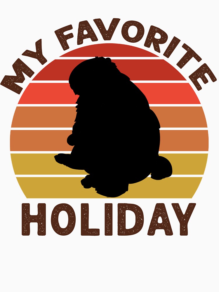My Favorite Holiday Ground Hog - Funny Groundhog Day by Masaw