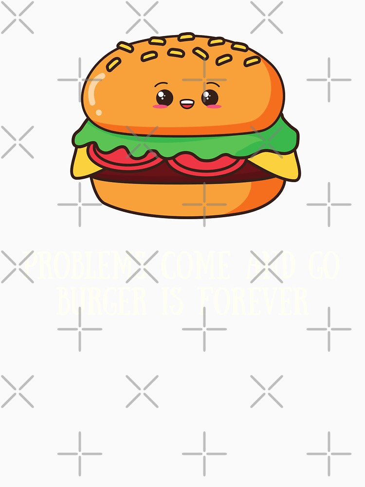 Burger is Forever by pattykim Unisex , , , Long Sleeve Tee