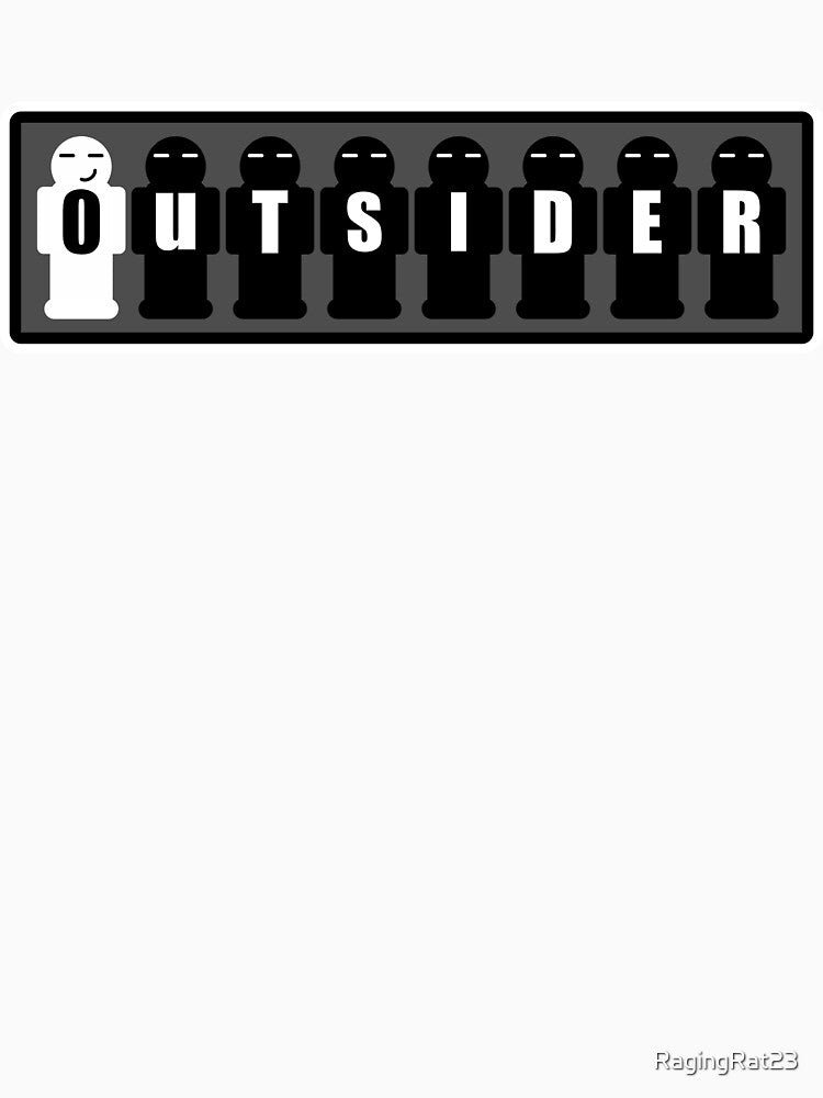OUTSIDER by RagingRat23 Unisex , , , Long Sleeve Tee
