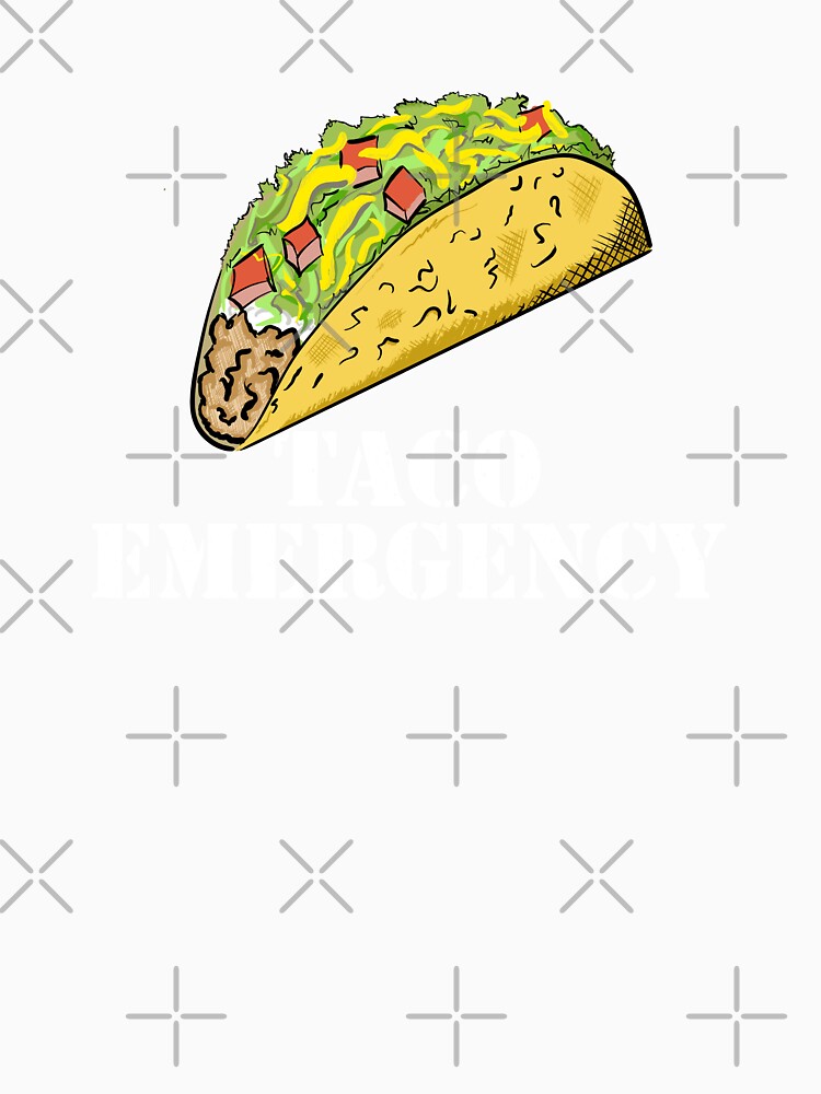 TACO EMERGENCY by Dreamakerstudio Unisex , , , Long Sleeve Tee