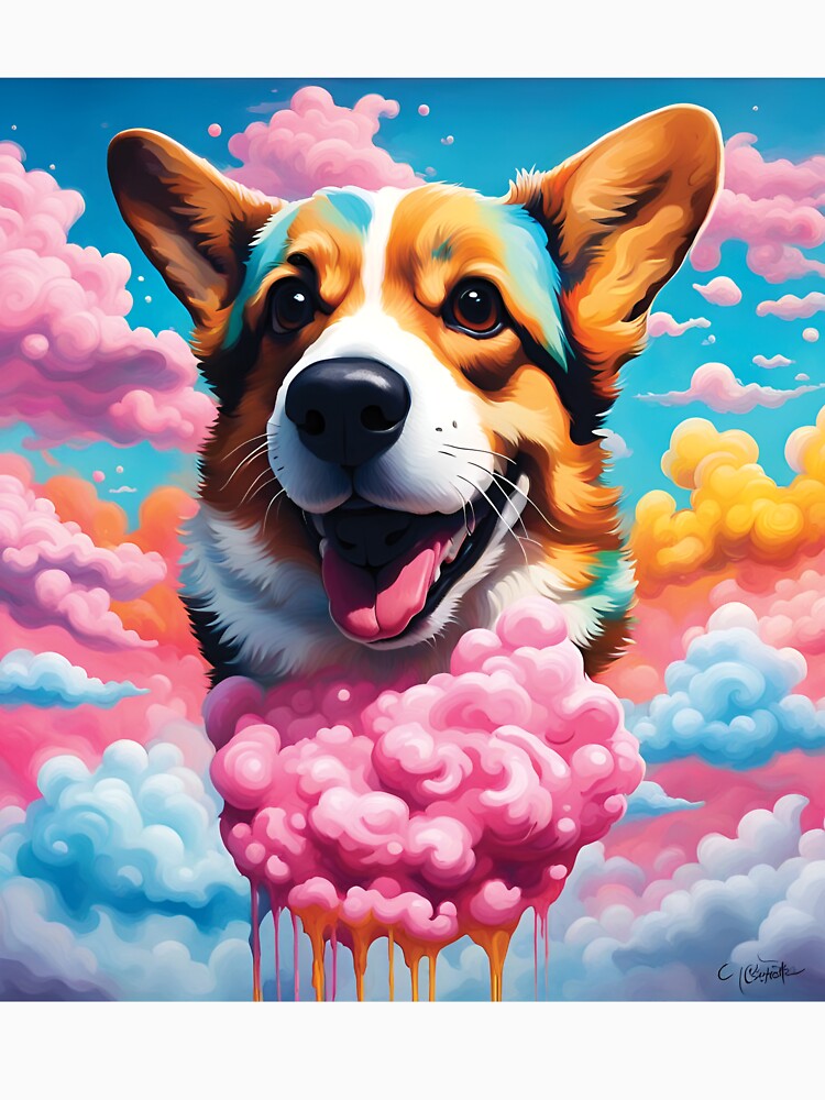Corgi by RoxanneBarnes Unisex , , , Long Sleeve Tee
