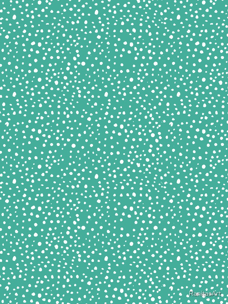 dots green light summer pattern basic by RanitasArt Unisex , , , Long Sleeve Tee