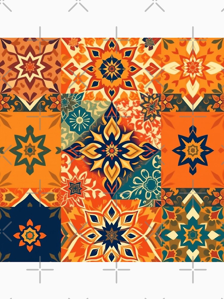 Decorative Design 3 by HebaRK Studio Unisex , , , Long Sleeve Tee