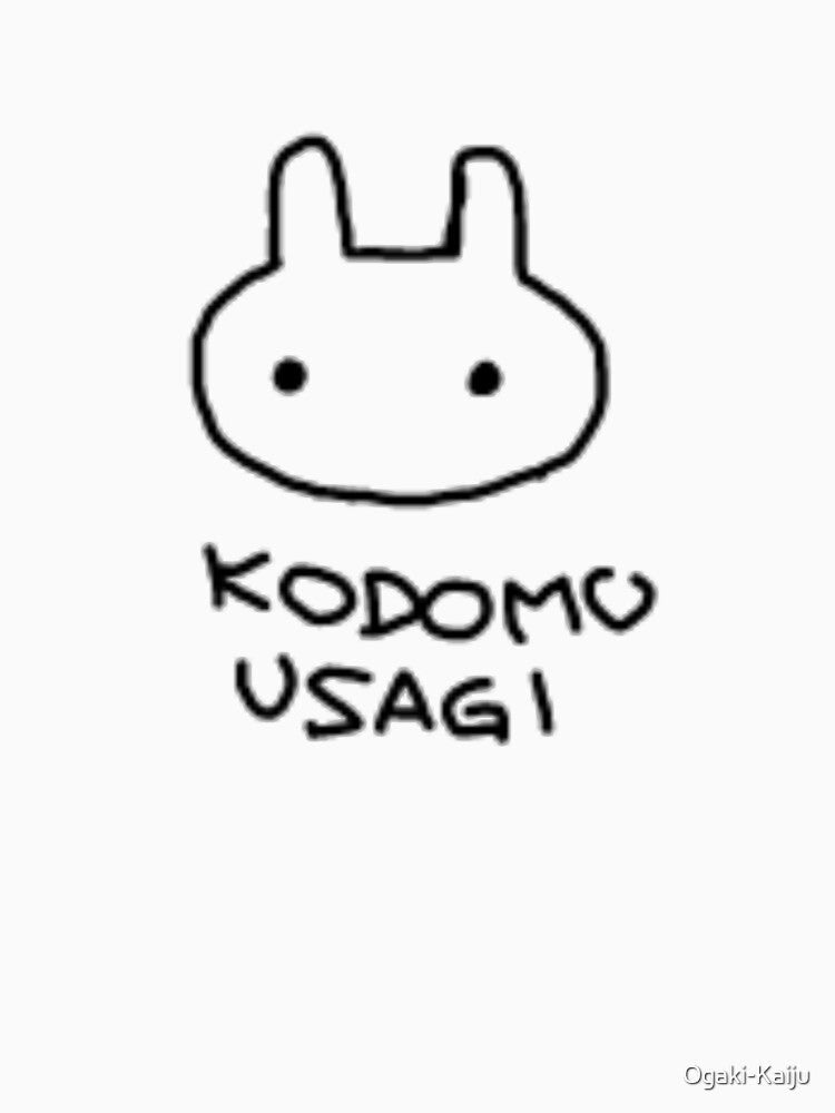 Yotsuba Anime Kodomo Usagi graphic by Ogaki-Kaiju Unisex , , , Long Sleeve Tee