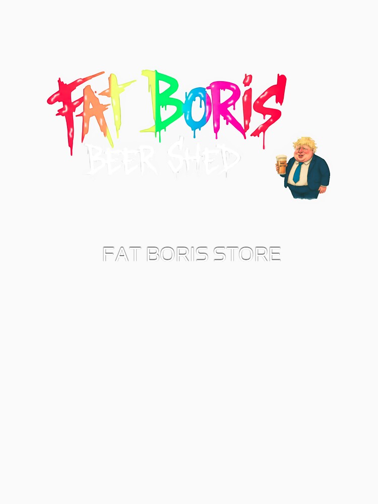 Fat Boris Beer Shed by FAT BORIS STORE Unisex , , , Long Sleeve Tee