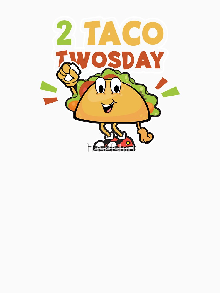 Tacos 2 Taco Twosday Birthday Gift by haselshirt Unisex , , , Long Sleeve Tee