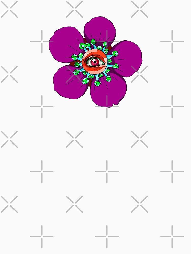 Psychedelic trippy flower by SadhasNost