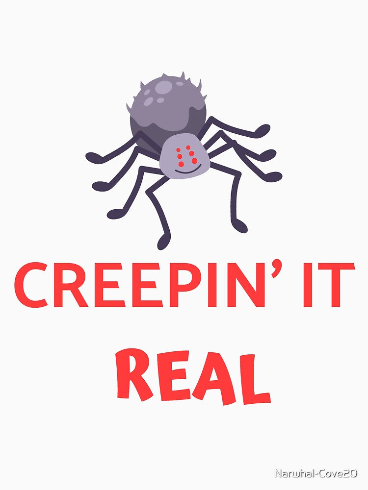 Creepin' It Real Pun by Pun Intended Unisex , , , Long Sleeve Tee