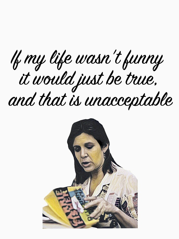 Carrie Fisher Funny Quote by tbarrett815 Unisex , , , Long Sleeve Tee