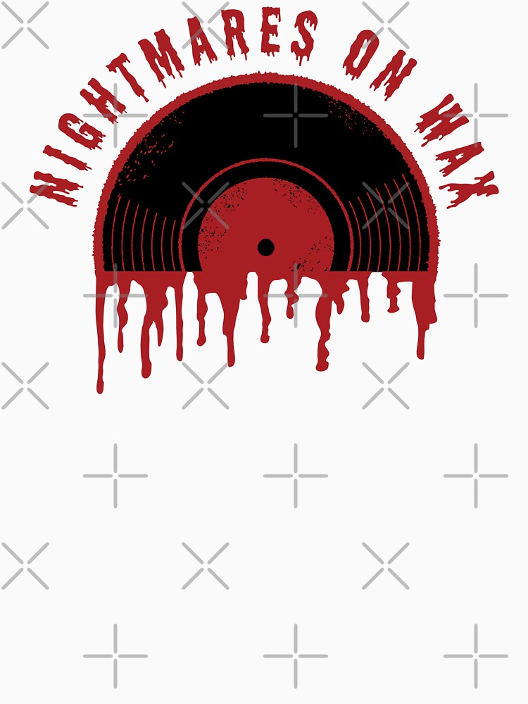 Nightmares On Wax Record Player with dripping blood by Jdawnink Unisex , , , Long Sleeve Tee