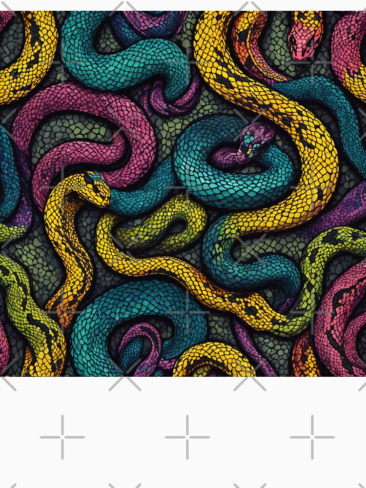 Snake 3 by HebaRK Studio Unisex , , , Long Sleeve Tee
