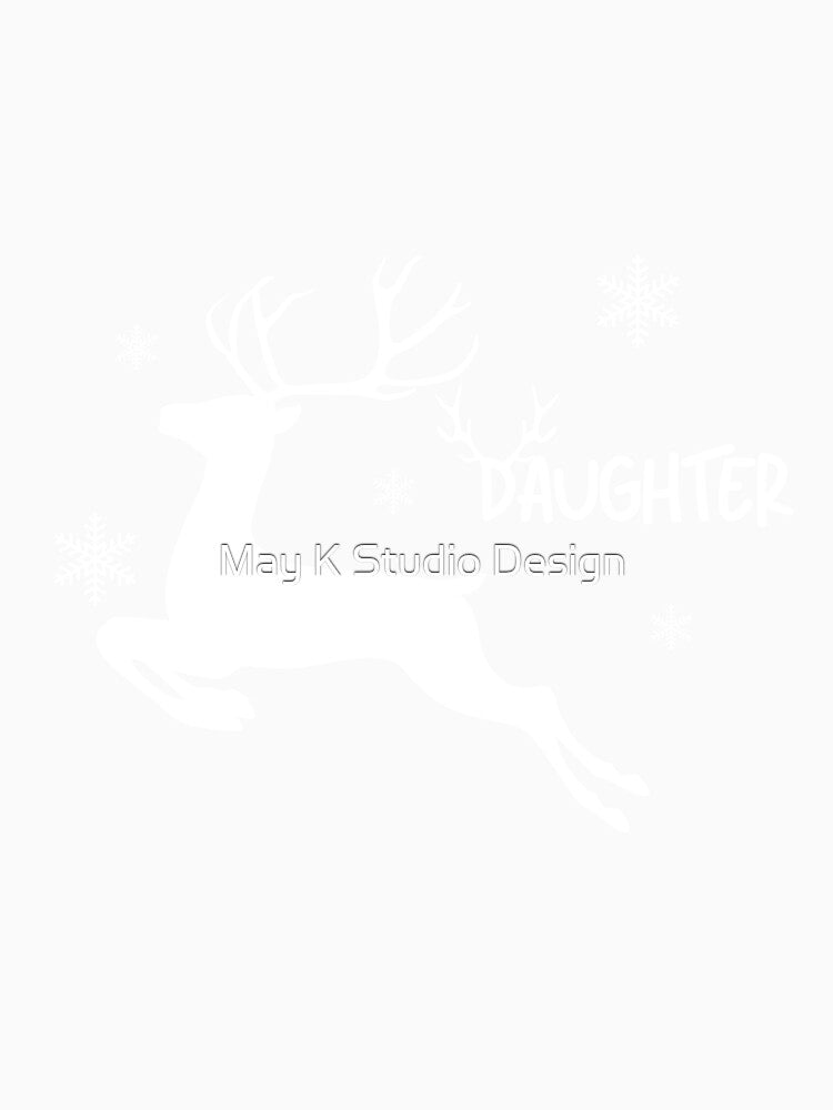 Reindeer Family Christmas Shirts, Family Reindeer Pajamas, Short Sleeve Christmas Shirts, Matching Reindeer Shirts, Holiday Gift Shirts by May K Studio Design
