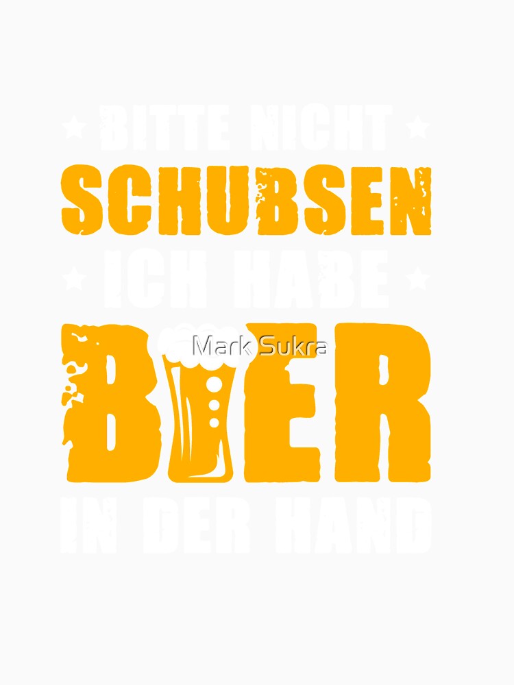 Beer toast Alcohol beer hat Bierkules Schlager gift by Mark Sukra Unisex , , , Long Sleeve Tee